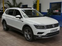 USED 2019 19 VOLKSWAGEN TIGUAN ALLSPACE 2.0 SEL TDI DSG 5d 148 BHP 7 SEATS SAT NAV PANORAMIC SUNROOF HEATED SEATS CRUISE CONTROL 1 OWNER 6 MONTHS GOLD WARRANTY VAT Q