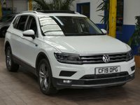 USED 2019 19 VOLKSWAGEN TIGUAN ALLSPACE 2.0 SEL TDI DSG 5d 148 BHP 7 SEATS SAT NAV PANORAMIC SUNROOF HEATED SEATS CRUISE CONTROL 1 OWNER 6 MONTHS GOLD WARRANTY VAT Q