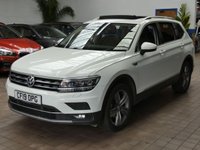 USED 2019 19 VOLKSWAGEN TIGUAN ALLSPACE 2.0 SEL TDI DSG 5d 148 BHP 7 SEATS SAT NAV PANORAMIC SUNROOF HEATED SEATS CRUISE CONTROL 1 OWNER 6 MONTHS GOLD WARRANTY VAT Q