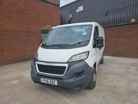 USED 2016 16 PEUGEOT BOXER 2.2 HDI 333 L1H1 PROFESSIONAL P/V 110 BHP Sat Nav