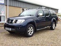 USED 2012 12 NISSAN NAVARA 2.5 DCI TEKNA 4X4 DCB 188 BHP www.suffolkcarcentre.co.uk - Located at Reydon