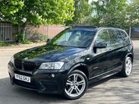 USED 2013 62 BMW X3 2.0 XDRIVE20D M SPORT 5d 181 BHP 
