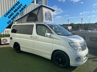 USED 2006 NISSAN ELGRAND CAMPER VAN NISSAN ELGRAND 4 BERTH CAMPER #00917 CONVERTED, COMPACT 4 BERTH