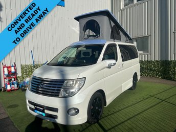 2006 NISSAN ELGRAND CAMPER VAN