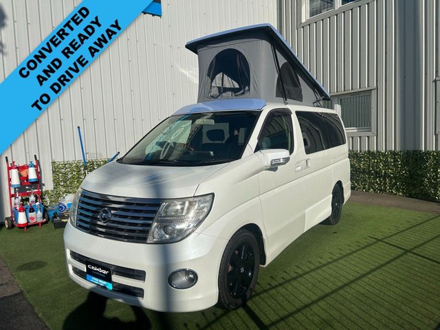 View our Nissan Elgrand Camper Van NISSAN ELGRAND 4 BERTH CAMPER #00917