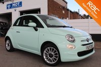 USED 2017 17 FIAT 500 1.2 POP STAR 3d 69 BHP VIEW AND RESERVE ONLINE OR CALL 01527-853940 FOR MORE INFO.