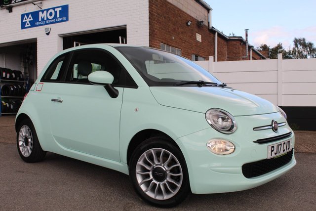 2017 17 Fiat 500 1.2 POP STAR 3d 69 BHP