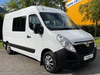 USED 2017 17 VAUXHALL MOVANO 2.3 F3500 L2H2 [ CREW / MESS / WELFARE ] P/V CDTI  Direct to us from lease company