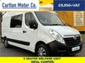 USED 2017 17 VAUXHALL MOVANO 2.3 F3500 L2H2 [ CREW / MESS / WELFARE ] P/V CDTI  