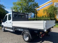 USED 2016 66 FORD TRANSIT 2.2 350 L3 DOUBLE / CREW CAB TIPPER DRW 124 BHP Stunning Example Throughout