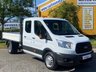 USED 2016 66 FORD TRANSIT 2.2 350 L3 DOUBLE / CREW CAB TIPPER DRW 124 BHP Stunning Example Throughout