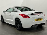 USED 2015 15 PEUGEOT RCZ 1.6 THP GT 2d 156 BHP Striking High Gloss Opal White, Red Leather Interior , 19" Satin Black Alloy Wheels