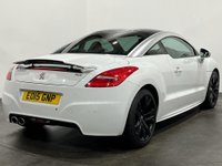 USED 2015 15 PEUGEOT RCZ 1.6 THP GT 2d 156 BHP Striking High Gloss Opal White, Red Leather Interior , 19" Satin Black Alloy Wheels