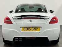USED 2015 15 PEUGEOT RCZ 1.6 THP GT 2d 156 BHP Striking High Gloss Opal White, Red Leather Interior , 19" Satin Black Alloy Wheels
