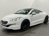 USED 2015 15 PEUGEOT RCZ 1.6 THP GT 2d 156 BHP Striking High Gloss Opal White, Red Leather Interior , 19" Satin Black Alloy Wheels