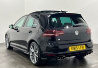 USED 2015 15 VOLKSWAGEN GOLF 2.0 R DSG 5d 298 BHP 37108 Miles, 1 Owner, Panoramic Glass Roof, Carbon / Grey Nappa Leather, 19" Pretoria Alloy Wheels Complete Volkswagen Service Record from supplying dealer