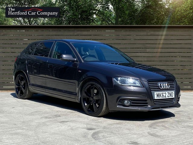 2012 62 Audi A3 2.0 SPORTBACK TDI S LINE SE 5d 168 BHP