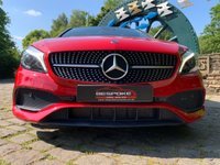 USED 2017 67 MERCEDES-BENZ A CLASS A 180 D AMG LINE PREMIUM PLUS GREAT SPEC - 2017/67reg MERCEDES A180 D AMG-LINE PREMIUM PLUS 5DR AUTOMATIC - AUTOMATIC - 1 FORMER KEEPER - TWIN ELEC PAN ROOF - 1/2 LEATHER ALCANTARA TRIM - 18 INCH AMG ALLOYS/ BODY STYLING - SATELLITE NAVIGATION