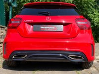 USED 2017 67 MERCEDES-BENZ A CLASS A 180 D AMG LINE PREMIUM PLUS GREAT SPEC - 2017/67reg MERCEDES A180 D AMG-LINE PREMIUM PLUS 5DR AUTOMATIC - AUTOMATIC - 1 FORMER KEEPER - TWIN ELEC PAN ROOF - 1/2 LEATHER ALCANTARA TRIM - 18 INCH AMG ALLOYS/ BODY STYLING - SATELLITE NAVIGATION
