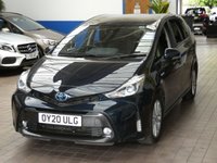 USED 2020 20 TOYOTA PRIUS PLUS 1.8 EXCEL TSS 5d 98 BHP 7 SEATS SAT NAV PART LEATHER INTERIOR REAR CAMERA GENUINE LOW MILEAGE TOYOTA WARRANTY TILL MARCH 2030