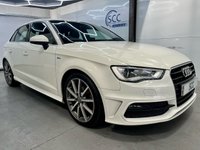 USED 2014 64 AUDI A3 2.0 TDI S line Sportback 5dr Diesel Manual Euro 6 (s/s) (150 ps) &pound;20Tax,SatNav,DAB
