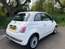 USED 2011 61 FIAT 500 0.9 LOUNGE 3d 85 BHP 3 SERVICES, LOW MILES FROM PREVIOUS OWNER IN STORAGE