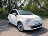USED 2011 61 FIAT 500 0.9 LOUNGE 3d 85 BHP 3 SERVICES, LOW MILES FROM PREVIOUS OWNER IN STORAGE