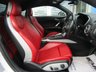 USED 2015 15 AUDI TT 2.0 TTS TFSI QUATTRO 2d 306 BHP Finished in GLACIER WHITE with EXPRESS RED Heated Quilted leather. In terms of looks, performance and upmarket appeal, this TTS has it all. The 306 BHP makes it fun to drive and the quattro adds the bonus of all weather security. A real eye catching car. Features include, Sat Nav, 20" alloys, DAB Radio with Bang and Olufsen speakers, Heated Leather Seats, Park sensors, Matrix Lights, and more. Serviced at 7025 miles, 17526 miles, 46712 miles, 48417 miles (Haldex and Gear oil) and at 68406 miles.