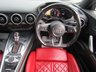 USED 2015 15 AUDI TT 2.0 TTS TFSI QUATTRO 2d 306 BHP Finished in GLACIER WHITE with EXPRESS RED Heated Quilted leather. In terms of looks, performance and upmarket appeal, this TTS has it all. The 306 BHP makes it fun to drive and the quattro adds the bonus of all weather security. A real eye catching car. Features include, Sat Nav, 20" alloys, DAB Radio with Bang and Olufsen speakers, Heated Leather Seats, Park sensors, Matrix Lights, and more. Serviced at 7025 miles, 17526 miles, 46712 miles, 48417 miles (Haldex and Gear oil) and at 68406 miles.