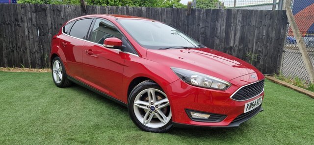 2014 64 Ford Focus 1.0 ZETEC 5d 124 BHP