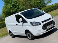 USED 2016 16 FORD TRANSIT CUSTOM 2.2 270 LR P/V 99 BHP ** NO VAT** NO VAT **