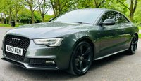 USED 2014 63 AUDI A5 2.0 TDI BLACK EDITION 2d 177 BHP Nav / Leather / B&O / DAB / Rotor alloys