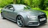 USED 2014 63 AUDI A5 2.0 TDI BLACK EDITION 2d 177 BHP Nav / Leather / B&O / DAB / Rotor alloys