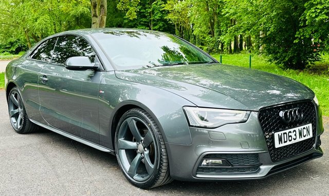 2014 63 Audi A5 2.0 TDI BLACK EDITION 2d 177 BHP