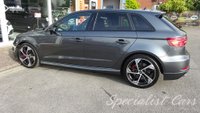USED 2019 19 AUDI A3 2.0 S3 SPORTBACK TFSI QUATTRO BLACK EDITION 5d 296 BHP 