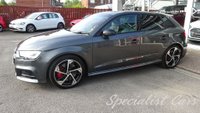 USED 2019 19 AUDI A3 2.0 S3 SPORTBACK TFSI QUATTRO BLACK EDITION 5d 296 BHP 