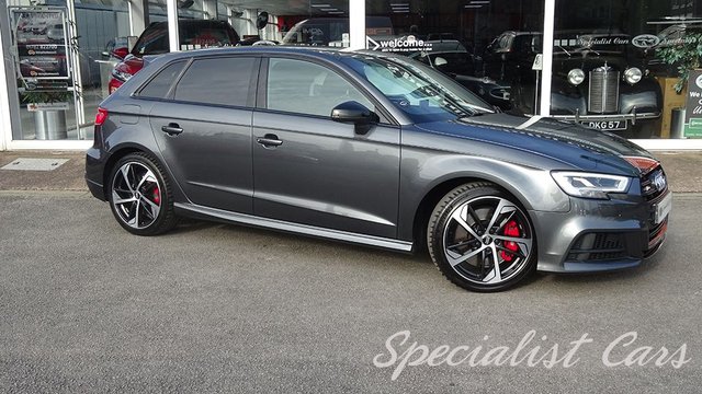 2019 19 Audi A3 2.0 S3 SPORTBACK TFSI QUATTRO BLACK EDITION 5d 296 BHP
