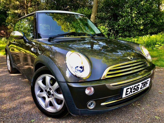 2006 56 MINI Hatch Cooper 1.6 COOPER PARK LANE 3d 114 BHP FULL BLACK LEATHER//PART EXCHANGE TO CLEAR