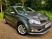 USED 2014 64 VOLKSWAGEN POLO 1.0 SE 5d 60 BHP FULL VW SERVICE HISTORY//AIRCON//ALLOYS//BLUETOOTH//DAB//20 POUND ROAD TAX//JUST SERVICED BY US WITH NEW MOT SE 5d 60 BHP FULL VW SERVICE HISTORY//AIRCON//ALLOYS//BLUETOOTH//DAB//20 POUND ROAD TAX
