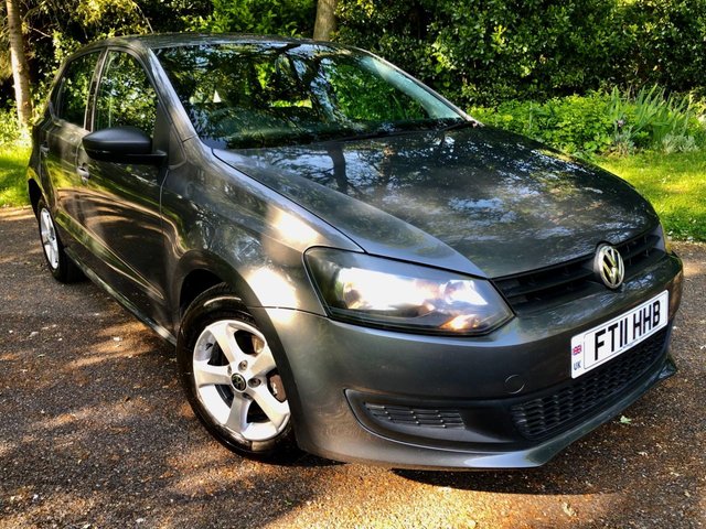 2011 11 Volkswagen Polo 1.2 S A/C 5d 60 BHP ONLY 60,000 MILES//X12 SERVICES (SEE PICTURES)//AIRCON//X4 AIRBAGS//PAROTT BLUETOOTH//ALLOYS//NEW REAR EXHAUST FITTED BY US
