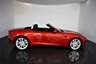 USED 2014 64 JAGUAR F-TYPE 3.0 V6 S 2d AUTO 380 BHP-1 OWNER CAR PLUS DEMO-ULTRA LOW MILEAGE-FINISHED IN ITALIAN RACING RED METALLIC-BLACK LEATHER UPHOLSTERY-DUAL CLIMATE CONTROL-BLUETOOTH-DAB RADIO-SATNAV-20