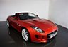 USED 2014 64 JAGUAR F-TYPE 3.0 V6 S 2d AUTO 380 BHP-1 OWNER CAR PLUS DEMO-ULTRA LOW MILEAGE-FINISHED IN ITALIAN RACING RED METALLIC-BLACK LEATHER UPHOLSTERY-DUAL CLIMATE CONTROL-BLUETOOTH-DAB RADIO-SATNAV-20