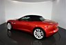 USED 2014 64 JAGUAR F-TYPE 3.0 V6 S 2d AUTO 380 BHP-1 OWNER CAR PLUS DEMO-ULTRA LOW MILEAGE-FINISHED IN ITALIAN RACING RED METALLIC-BLACK LEATHER UPHOLSTERY-DUAL CLIMATE CONTROL-BLUETOOTH-DAB RADIO-SATNAV-20