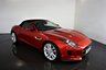 USED 2014 64 JAGUAR F-TYPE 3.0 V6 S 2d AUTO 380 BHP-1 OWNER CAR PLUS DEMO-ULTRA LOW MILEAGE-FINISHED IN ITALIAN RACING RED METALLIC-BLACK LEATHER UPHOLSTERY-DUAL CLIMATE CONTROL-BLUETOOTH-DAB RADIO-SATNAV-20