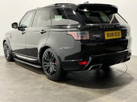 USED 2018 18 LAND ROVER RANGE ROVER SPORT 3.0 SDV6 HSE DYNAMIC 5d 306 BHP Striking 2018 Facelift Model,  Santorini Black, Ebony / Pimento Leather, Panoramic Glass Slide Roof, TFT Virtual Instrument Panel