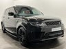 USED 2018 18 LAND ROVER RANGE ROVER SPORT 3.0 SDV6 HSE DYNAMIC 5d 306 BHP Striking 2018 Facelift Model,  Santorini Black, Ebony / Pimento Leather, Panoramic Glass Slide Roof, TFT Virtual Instrument Panel