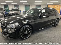 USED 2021 21 MERCEDES-BENZ C-CLASS C300 2.0 AMG LINE PREMIUM ESTATE NIGHT EDITION 9G-TRONIC EURO 6 UK DELIVERY FLAT FEE &pound;175 (SUBJECT TO DEAL)*OVER 100 IMAGES ON OUR WEBSITE*BESPOKE FINANCE ARRANGED*PART EXCHANGE WELCOME*ALL VEHICLES HPI CLEAR