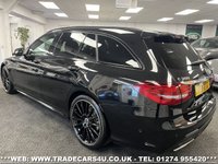 USED 2021 21 MERCEDES-BENZ C-CLASS C300 2.0 AMG LINE PREMIUM ESTATE NIGHT EDITION 9G-TRONIC EURO 6 UK DELIVERY FLAT FEE &pound;175 (SUBJECT TO DEAL)*OVER 100 IMAGES ON OUR WEBSITE*BESPOKE FINANCE ARRANGED*PART EXCHANGE WELCOME*ALL VEHICLES HPI CLEAR
