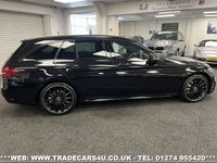 USED 2021 21 MERCEDES-BENZ C-CLASS C300 2.0 AMG LINE PREMIUM ESTATE NIGHT EDITION 9G-TRONIC EURO 6 UK DELIVERY FLAT FEE &pound;175 (SUBJECT TO DEAL)*OVER 100 IMAGES ON OUR WEBSITE*BESPOKE FINANCE ARRANGED*PART EXCHANGE WELCOME*ALL VEHICLES HPI CLEAR