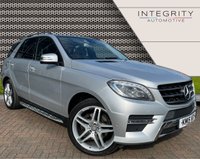 USED 2015 15 MERCEDES-BENZ M-CLASS 3.0 ML350 BLUETEC AMG LINE PREMIUM 5d 255 BHP MASSIVE &pound;10520 IN FACTORY OPTIONS - INCLUDING REAR SEAT ENTERTAINMENT SYSTEM - 21" AMG ALLOY UPGRADE - PANORAMIC SUNROOF - AIRMATIC SUSPENSION - RETRACTABLE TOWBAR - PREMIUM PACKAGE